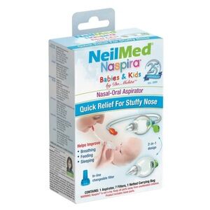 Naspira Nasal-Oral Aspirator for Kids - Blue